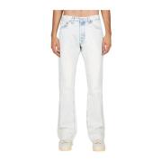 Gallery Dept. Tvättade Denim Flare Jeans Blue, Herr