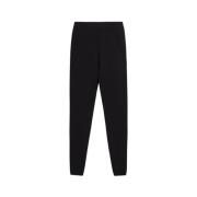 Max Mara Studio Slim-fit Trousers Black, Dam