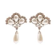 Alessandra Rich Earrings Gray, Dam