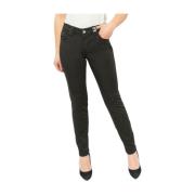 Liu Jo Stiliga Skinny Jeans för Kvinnor Black, Dam