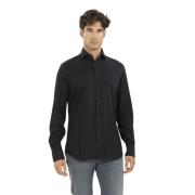 Xacus Italiensk Stil Flanellskjorta Black, Herr