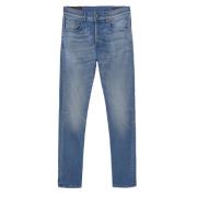 Dondup Uppgradera Straight Jeans Stiligt Bekväm Blue, Herr