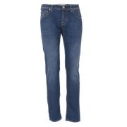 Jacob Cohën Super Slim Fit Jeans - Storlek 34, Färg: Mörkblå Blue, Her...