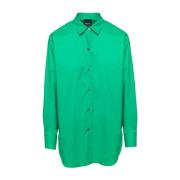 Plain Units Shirts Green, Dam