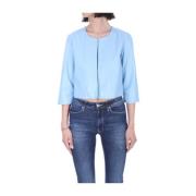 Liu Jo Jacka jacka shrug Blue, Dam