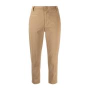 Dondup Sand Byxor Beige, Dam