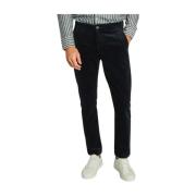 Nn07 Karl raka corduroy byxor Blue, Herr