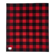 Woolrich Klassisk Buffalo Check Pläd Red, Unisex