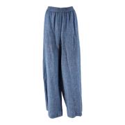 Fabiana Filippi Trousers Blue, Dam