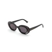 Marni Svarta Zion Canyon Solglasögon Black, Unisex