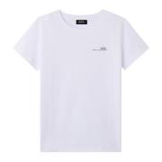 A.p.c. T-shirt White, Dam