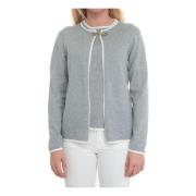 Fay Cashmere cardigan Gray, Dam