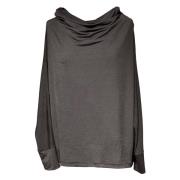 Noor of Sweden Paula Waterfall sweater Gray, Dam