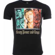 Local Fanatic Scarface Money Power Respect - Herr T Shirt - 1164Z Blac...