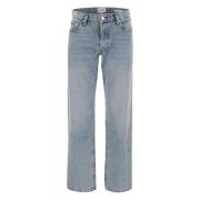 Frame Slouch Jeans Blue, Dam