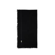 Ann Demeulemeester Winter Scarves Black, Dam