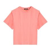 Isabel Marant Étoile Isabel Marant Etoil Zelitos Cotton T-shirt Pink, ...