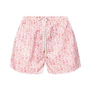 Moncler Shorts med logotyp Pink, Dam
