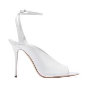 Casadei Högklackade sandaler White, Dam