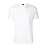 Drumohr T-Shirts White, Herr