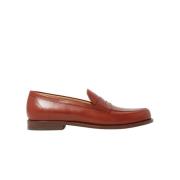 Scarosso Klassisk Penny Loafer i Cognac Brown, Herr