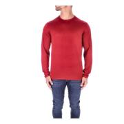 Aspesi Ull- och sidenblandad pullover Red, Herr