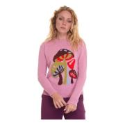 Max Mara Weekend Fantasy Toscana Pullover Pink, Dam