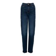 Silvian Heach Straight Jeans Blue, Dam