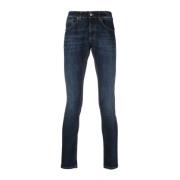 Dondup Slim-Fit Jeans med Mid-Rise Blue, Herr