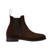 Scarosso Elena Chelsea Boots Brown, Dam