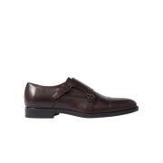 Scarosso Francesco Monk Strap Skor Brown, Herr