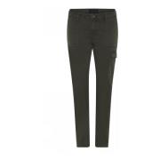 C.Ro Skinny Jeans Green, Dam