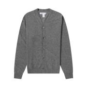 Comme des Garçons V-ringad Cardigan Tröjor Gray, Herr