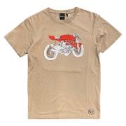 Deus Ex Machina Mv tee tan t-shirt Brown, Herr