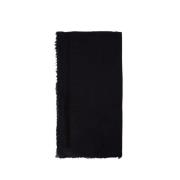 Ann Demeulemeester Winter Scarves Black, Dam