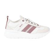 Bally Herr Sneakers med Förstärkt Häl White, Herr