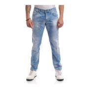 Dondup Stretch jeans i denim Blue, Herr