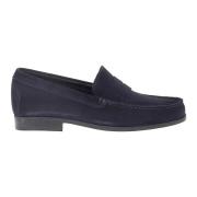 Antica Cuoieria Loafers Blue, Herr