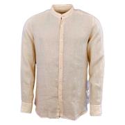 Bagutta Casual Shirts Beige, Herr