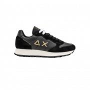 Sun68 Tom Suede Sneakers - Stilfullt och tidlöst design Black, Herr