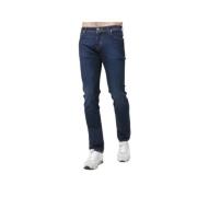 Jacob Cohën Marinblå stretch jeans Blue, Herr