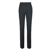 Max Mara Studio Slim-fit Trousers Black, Dam