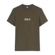 Aspesi Klassisk Militär T-shirt för Män Green, Herr