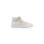 Autry Vintage-inspirerade Lädersneakers White, Dam