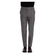 PT Torino Elegant Wool Chinos Gray, Herr