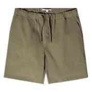Kestin Avslappnad passform shorts i japansk Cordura® Ripstop Green, He...