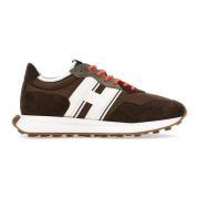 Hogan H601 Brun Mocka Sneakers Brown, Herr