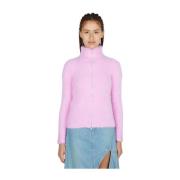 Isabel Marant Étoile Sweatshirt med Sweatshirt med dragkedja Pink, Dam