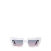 Retrosuperfuture Sunglasses White, Unisex