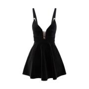 Elisabetta Franchi Short Dresses Black, Dam